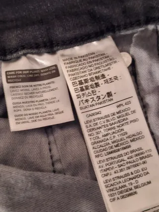 Pantalón Levi's 519 Hi-Ball Negro T27