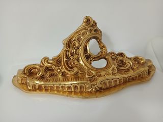 Mensola Barocca Oro Vintage Legno