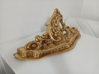 Mensola Barocca Oro Vintage Legno