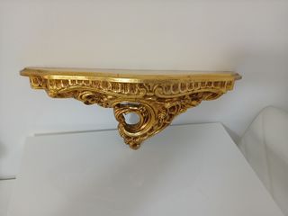 Mensola Barocca Oro Vintage Legno
