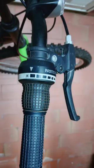 Bicicleta de Montaña 24 Negra y Verde