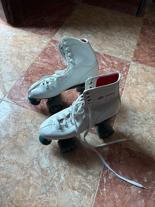Patines blancos niña Talla 36-37