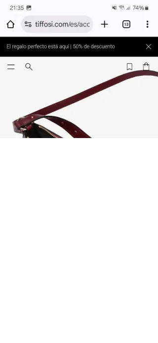 Bolso granate bandolera