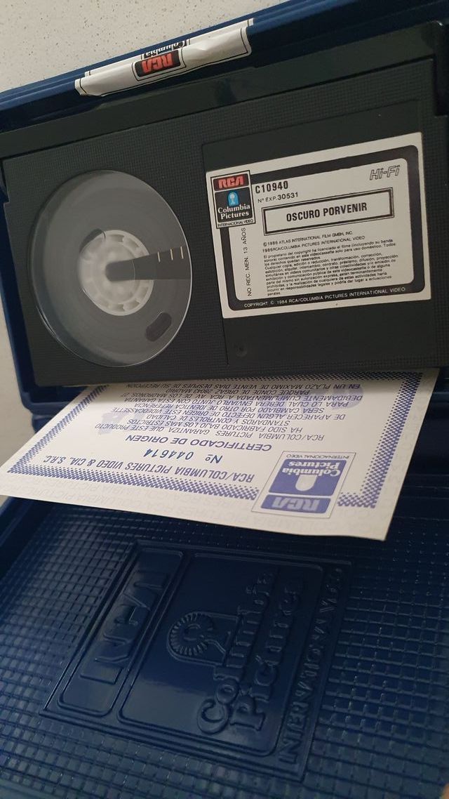 BETA Oscuro Porvenir John Woo Chow Yun Fat RCA1989