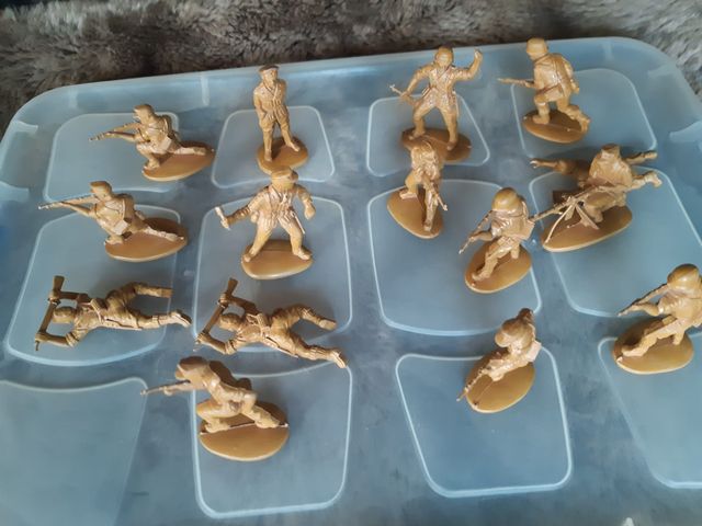 Soldati Matchbox II Guerra Mondiale 1:32