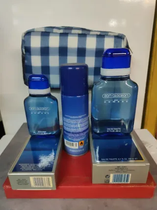Set Don Algodón Hombre Neceser y Perfume