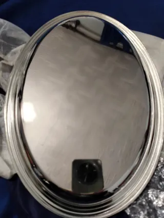 Vassoio Ovale Argentato