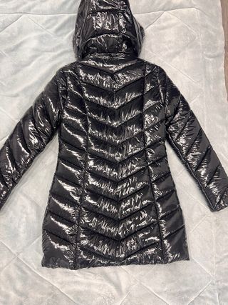 Chaqueta acolchada mujer negra