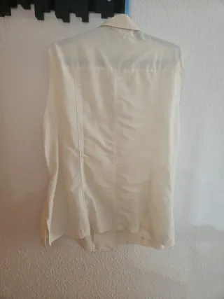 Chaleco blanco mujer