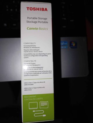 Hard Disk Esterno Toshiba Canvio Basics 1TB