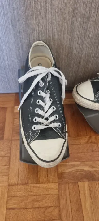 Tris scarpe Converse glitter oro multicolor