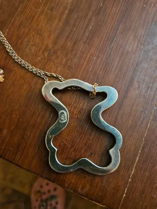 Colgante Oso Tous y Cadena Plata