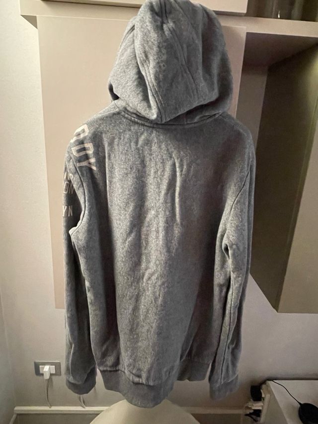 Felpa Freddy Grigia con Zip