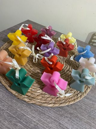 Candele artigianali a forma di angelo