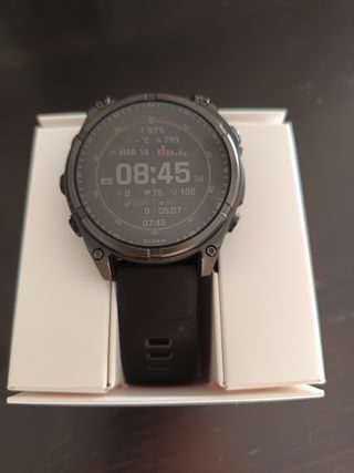 Garmin Fenix 8 Solar Negro - 1 Semana Uso