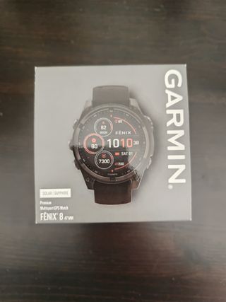 Garmin Fenix 8 Solar Negro - 1 Semana Uso