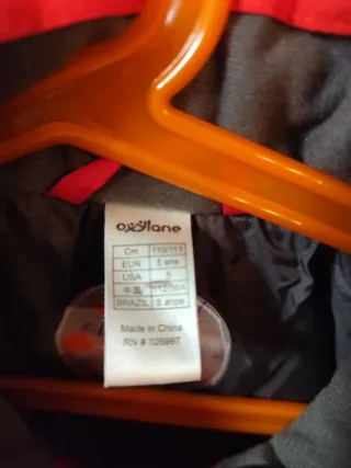 Mono de esquí infantil Wedze talla 5 Viene grande