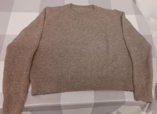 Jersey marrón mujer