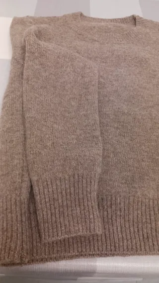 Jersey marrón mujer