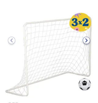 Portería de fútbol para exterior