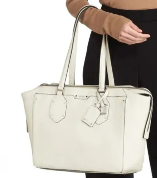 Bolso BOSS Piel Mujer Beige/Blanco