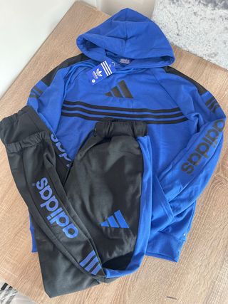 Chándal Adidas Azul y Negro