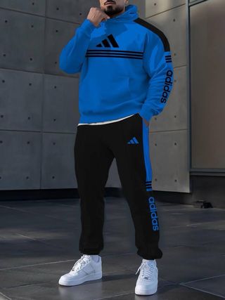 Chándal Adidas Azul y Negro
