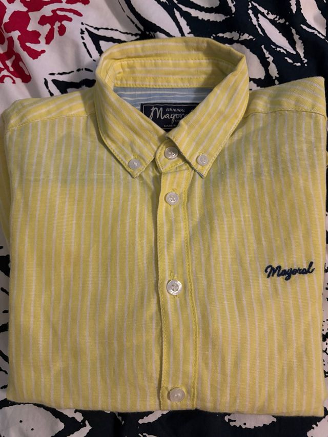 Camisa niño Mayoral manga larga T6