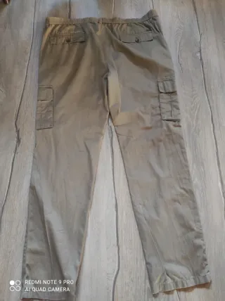 Pantalón cargo marrón caballero