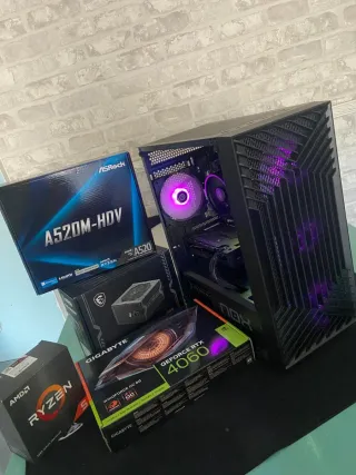 PC Gaming Ryzen 5 RTX 4060 1TB SSD