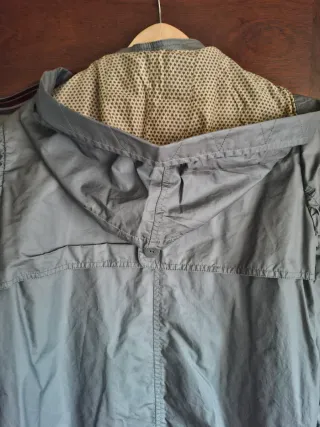 Gabardina Adolfo Dominguez Gris Mujer