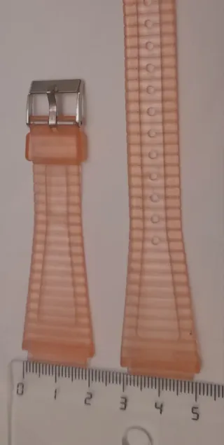 3 correas para reloj, plástico