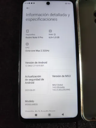 Xiaomi Redmi Note 9 PRO Verde
