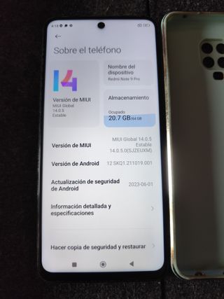 Xiaomi Redmi Note 9 PRO Verde