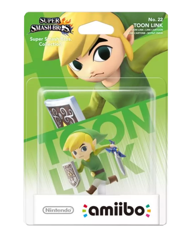 Figura Amiibo Toon Link (Serie SSB)