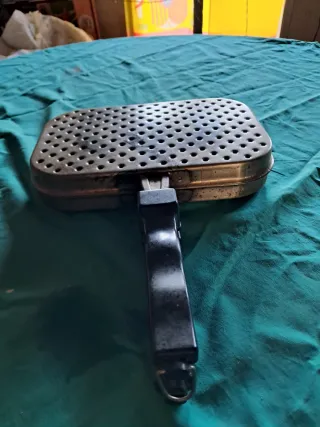 Parrilla doble para cocina