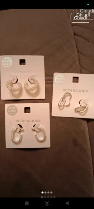 Orecchini accessori donna