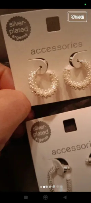 Orecchini accessori donna