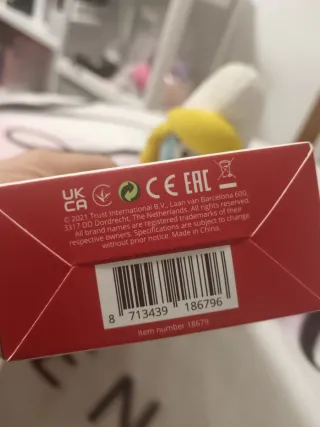 Webcam Trust HD TRINO Negra