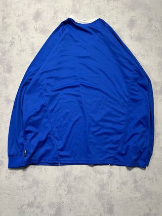 Camiseta Adidas Manga Larga Azul talla 2XL