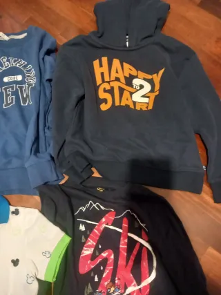 Set 5 capi abbigliamento bambino 7/8 anni 128cm