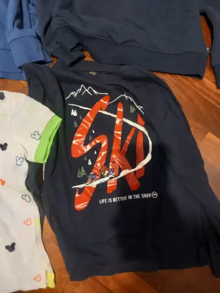 Set 5 capi abbigliamento bambino 7/8 anni 128cm