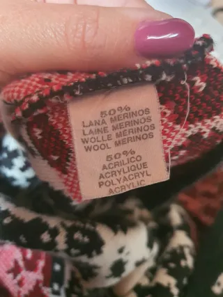 Maglione Vintage Anni '80/'90 Donna Fantasia