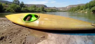 Piragua de fibra de vidrio