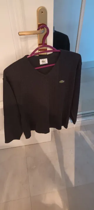 Jersey Lacoste gris Talla L