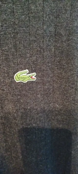 Jersey Lacoste gris Talla L
