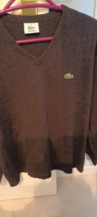 Jersey Lacoste gris Talla L