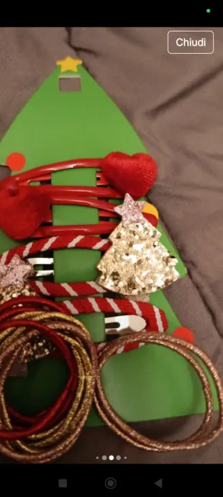 Set 3 Alberelli Natale con Accessori