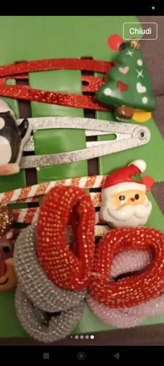 Set 3 Alberelli Natale con Accessori