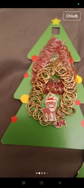 Set 3 Alberelli Natale con Accessori